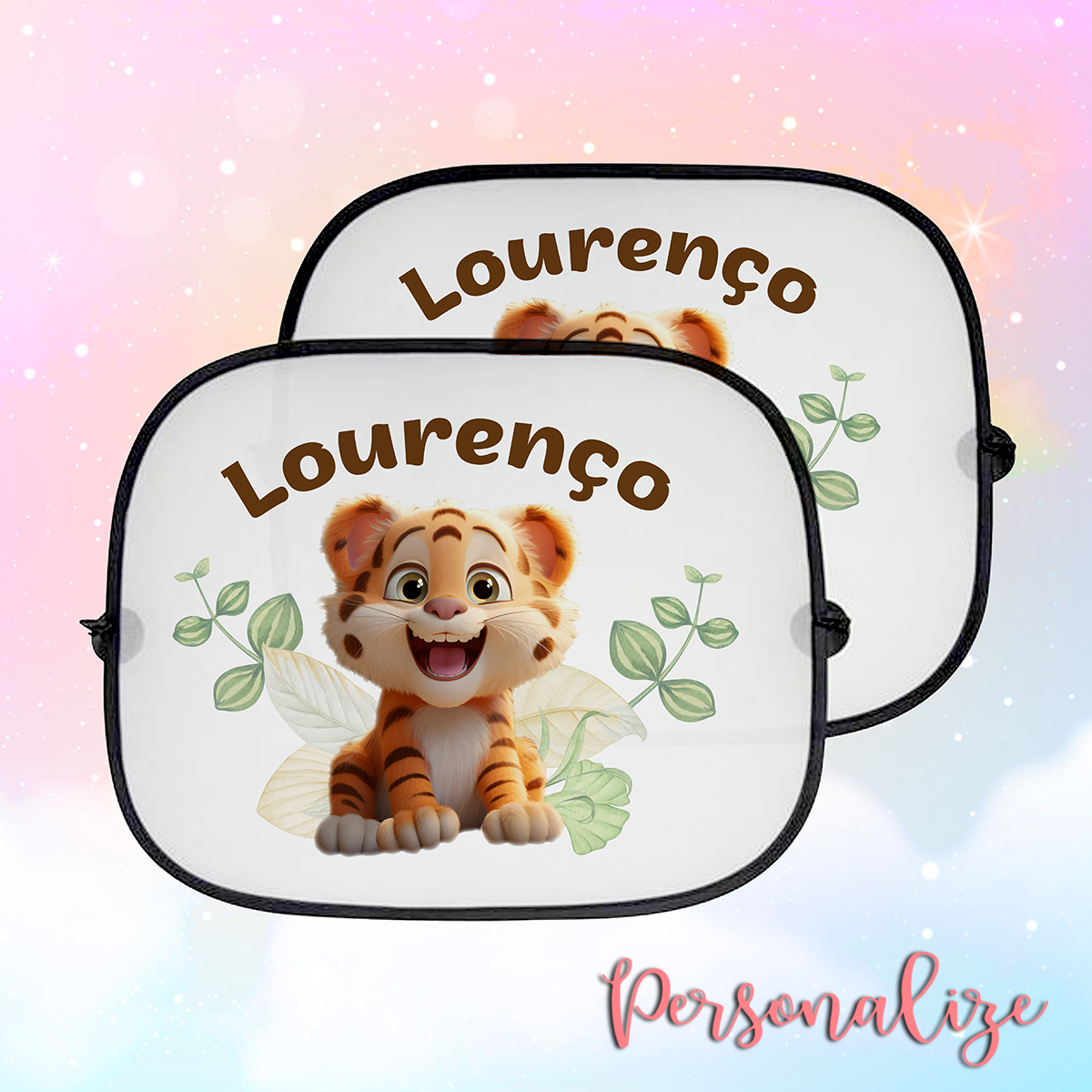 Conjunto tapa-sol "Tigre"