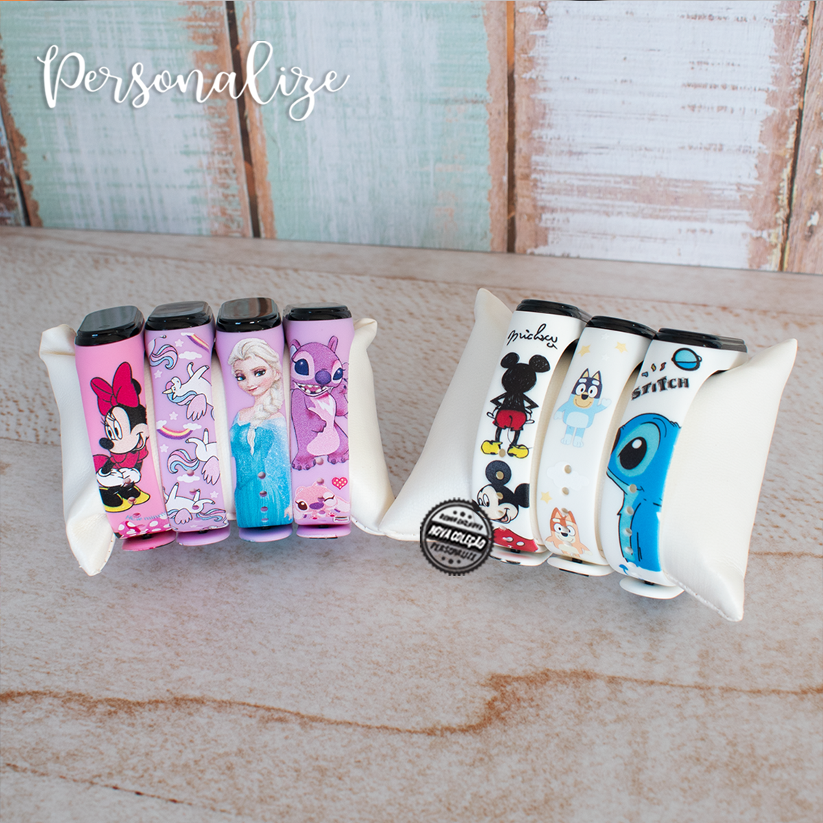 kit relógio travessura Minnie/ Mickey