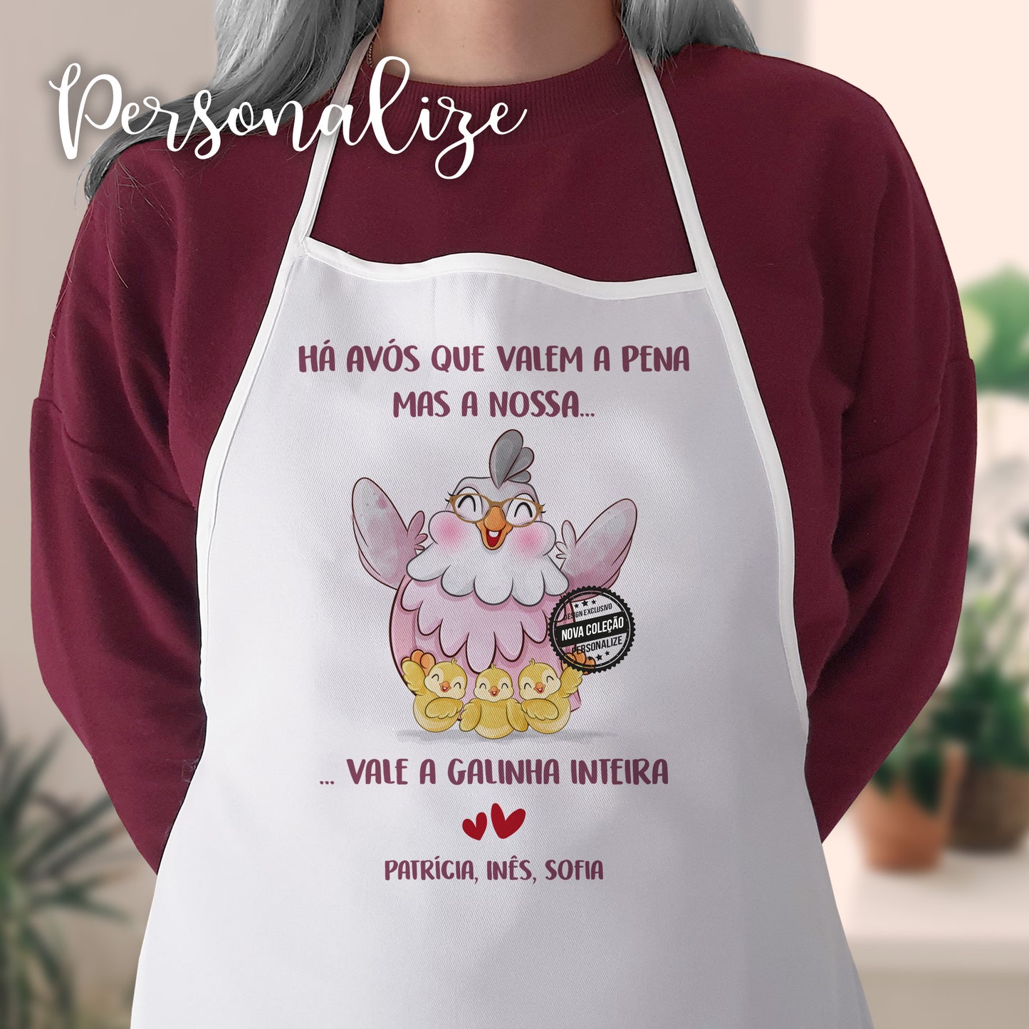 Avental "Há avós que valem a pena..."