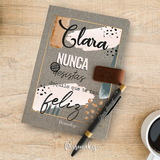 Agenda 2026 A5 "Nunca desistas..."