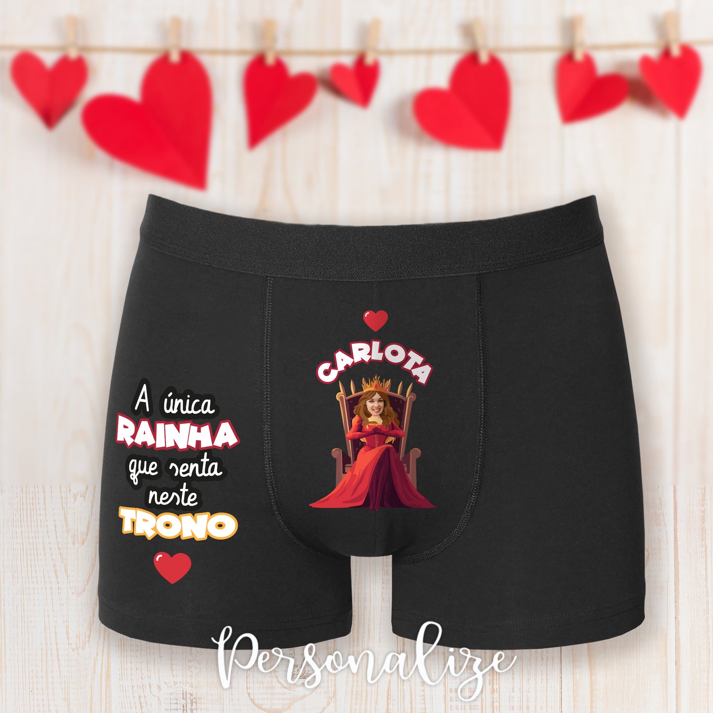 Boxer " A única Rainha que senta neste trono "