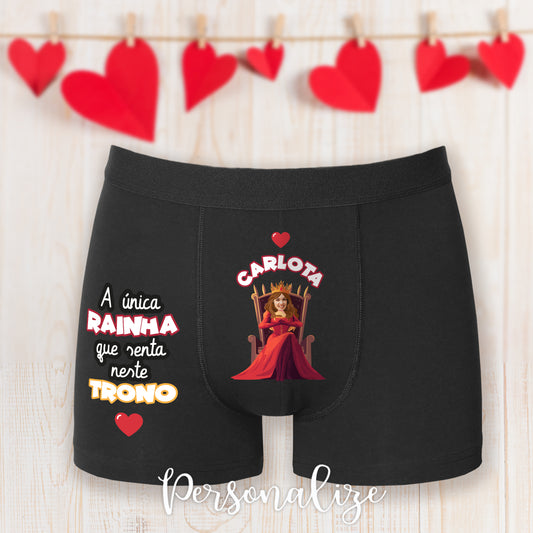 Boxer " A única Rainha que senta neste trono "