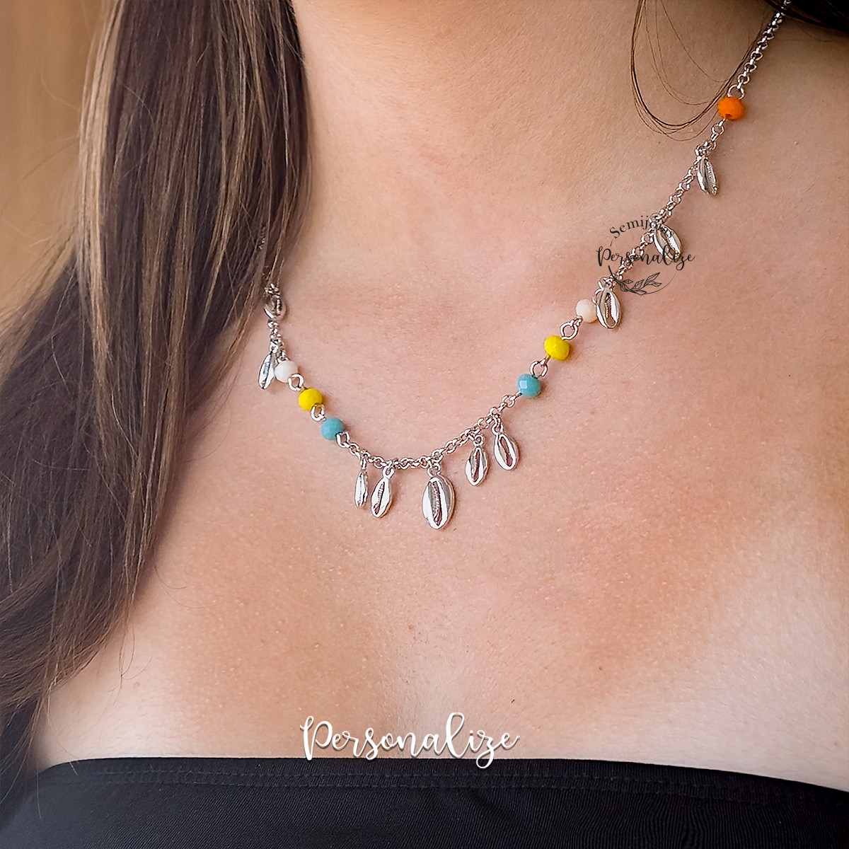 Fio semijoia pendentes búzios