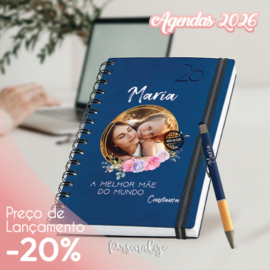 Agenda de argolas A5 2026 "Fotografia"