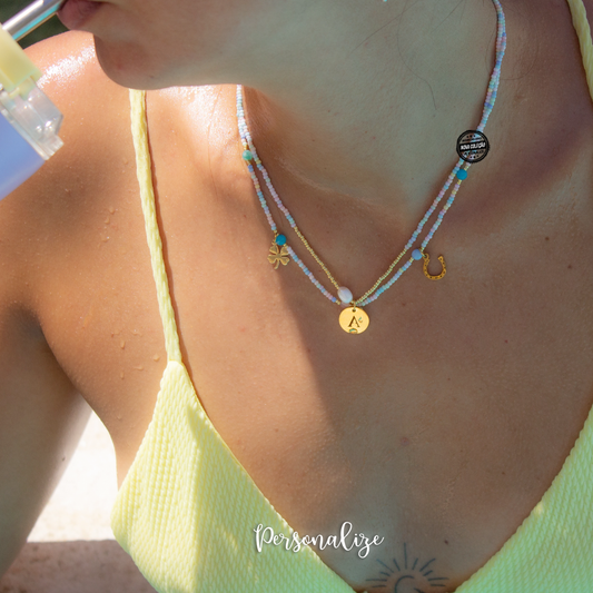 Fio duplo missangas "inicial"