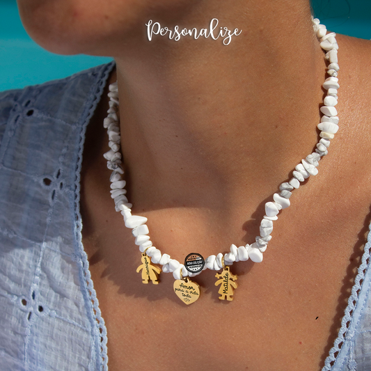 Fio howlita "Amor para a vida toda"