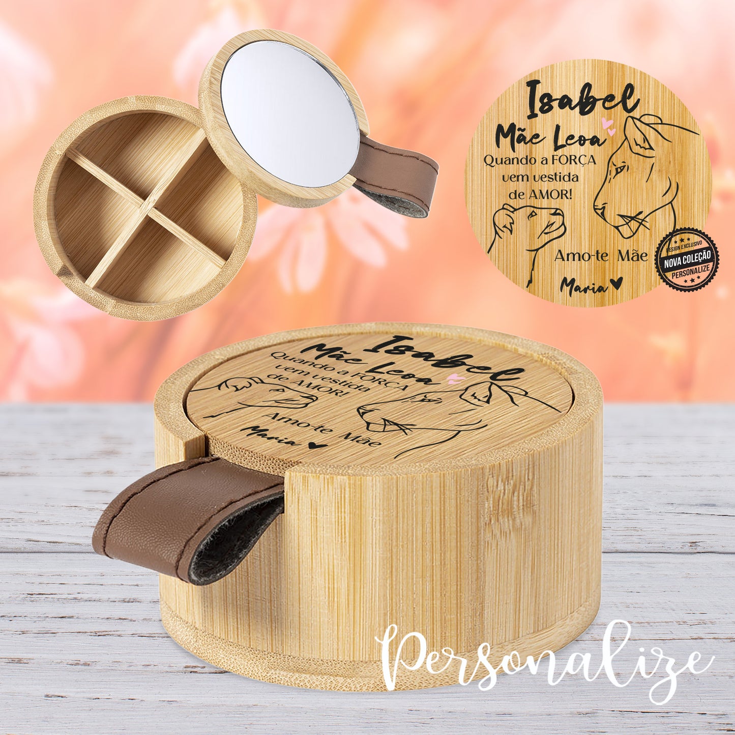 Guarda Jóias " Mãe Leoa "