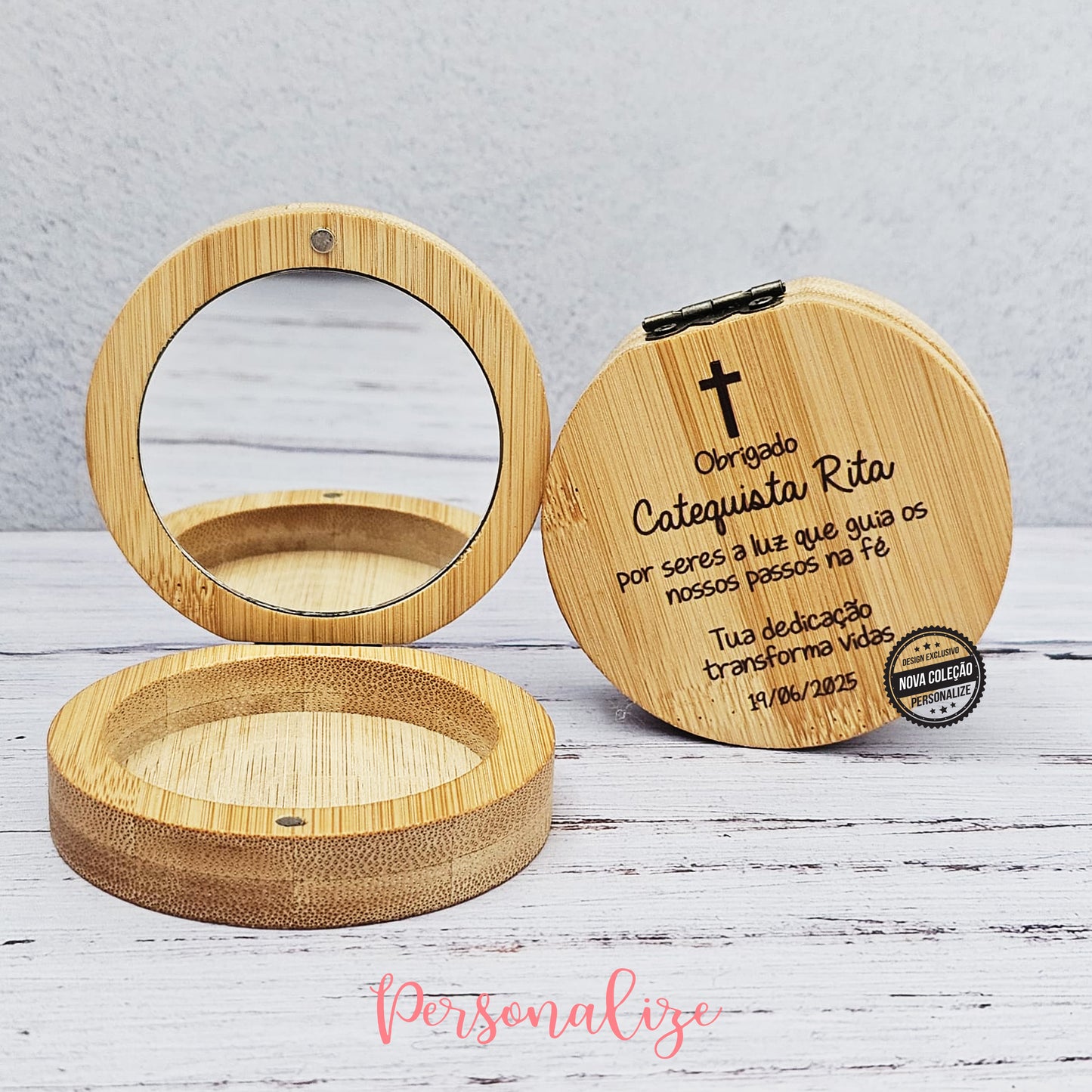 Guarda-joias bambu "Catequista"