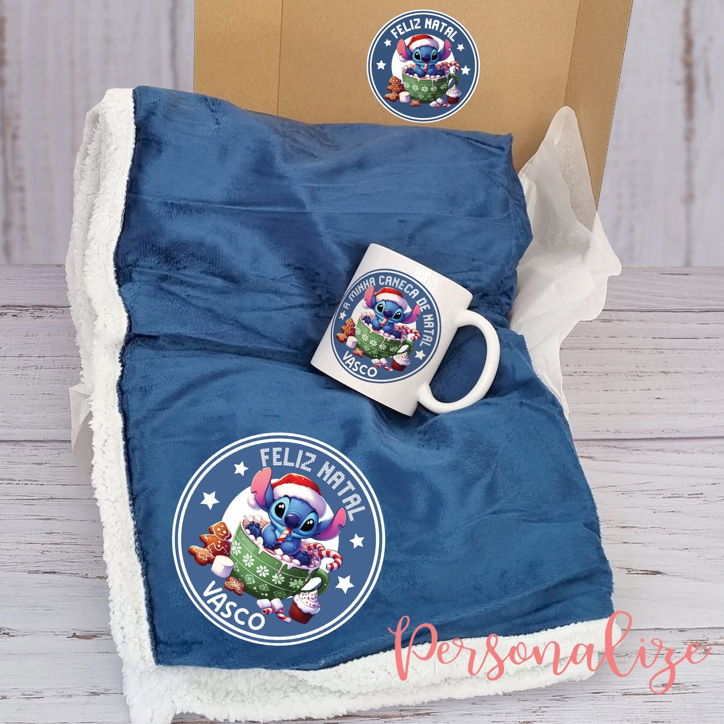 KIt Stitch " Feliz Natal "