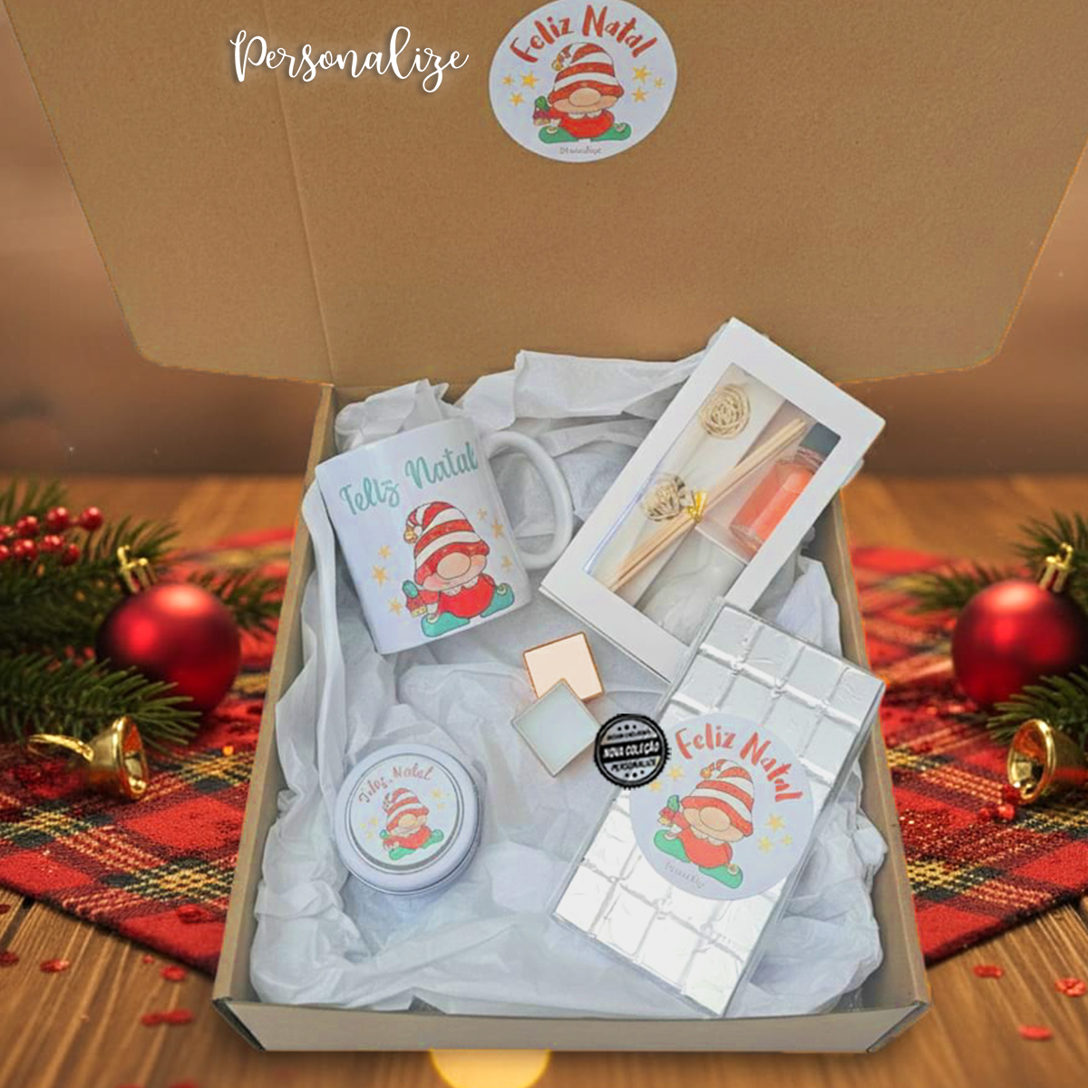 Kit de natal "Gnomo" - EXPRESSO