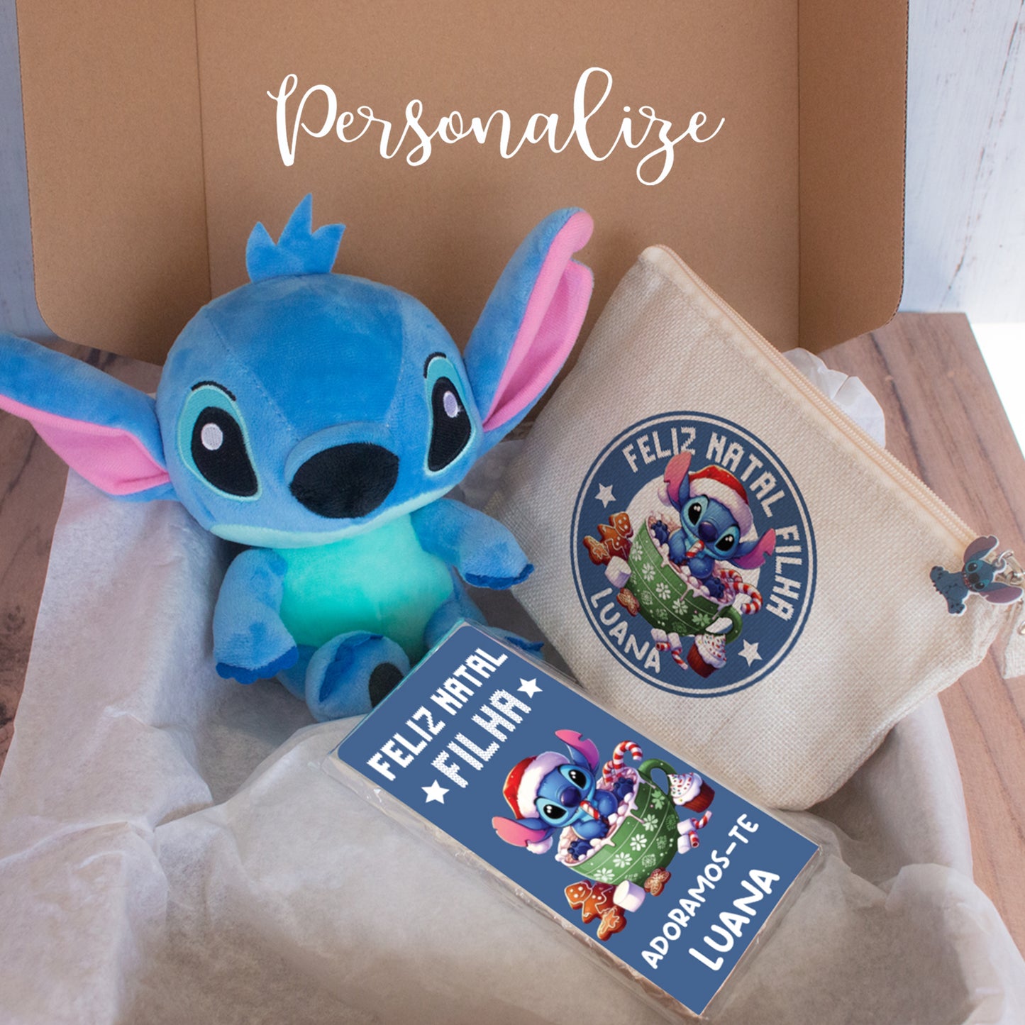 Kit Natal " Stitch "