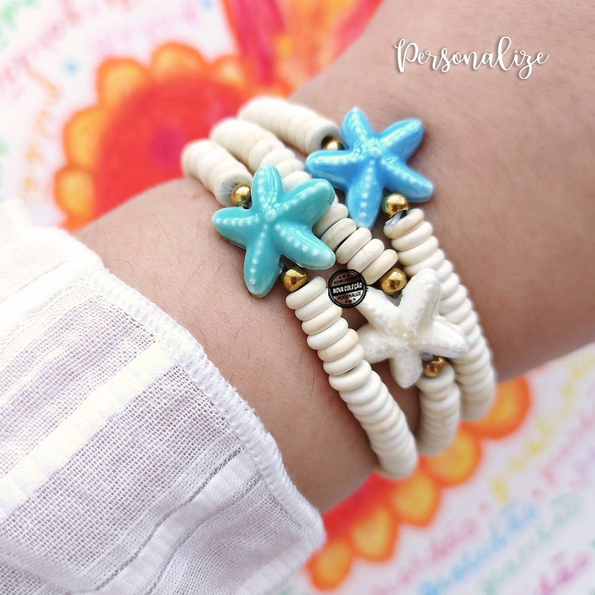 Pulseira estrela do mar