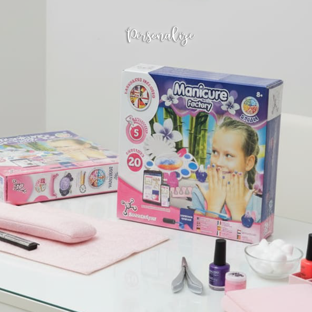 Jogo de criança science4you "Fábrica de Manicure"