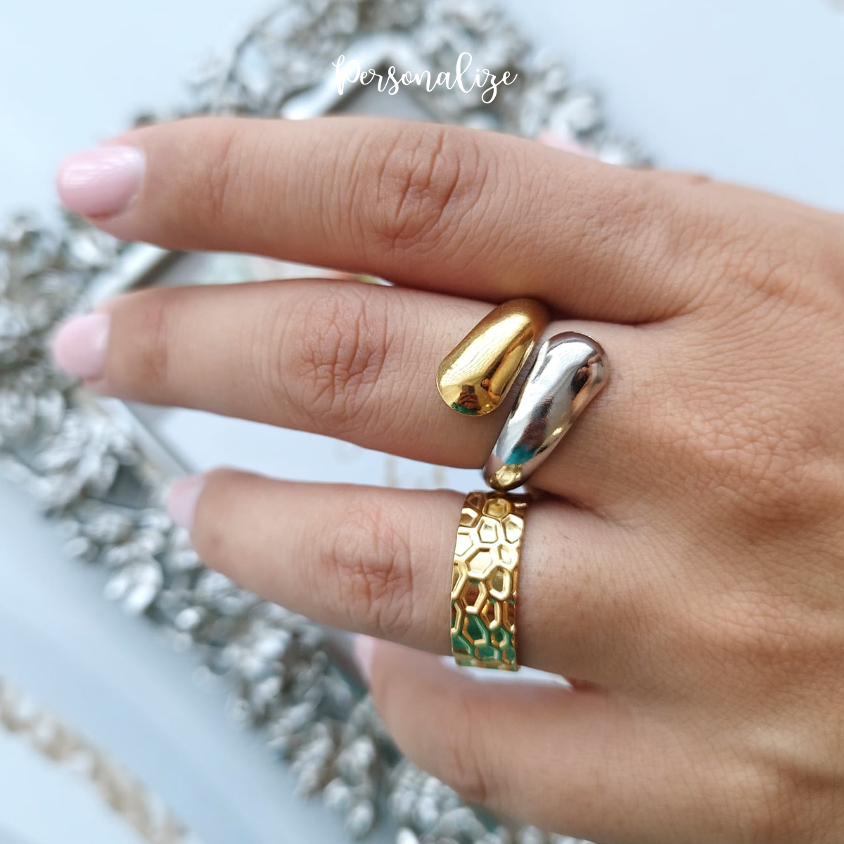 Aneis ajustáveis "Winter"