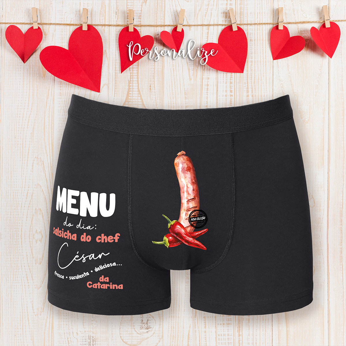 Boxer "Menu do chef"