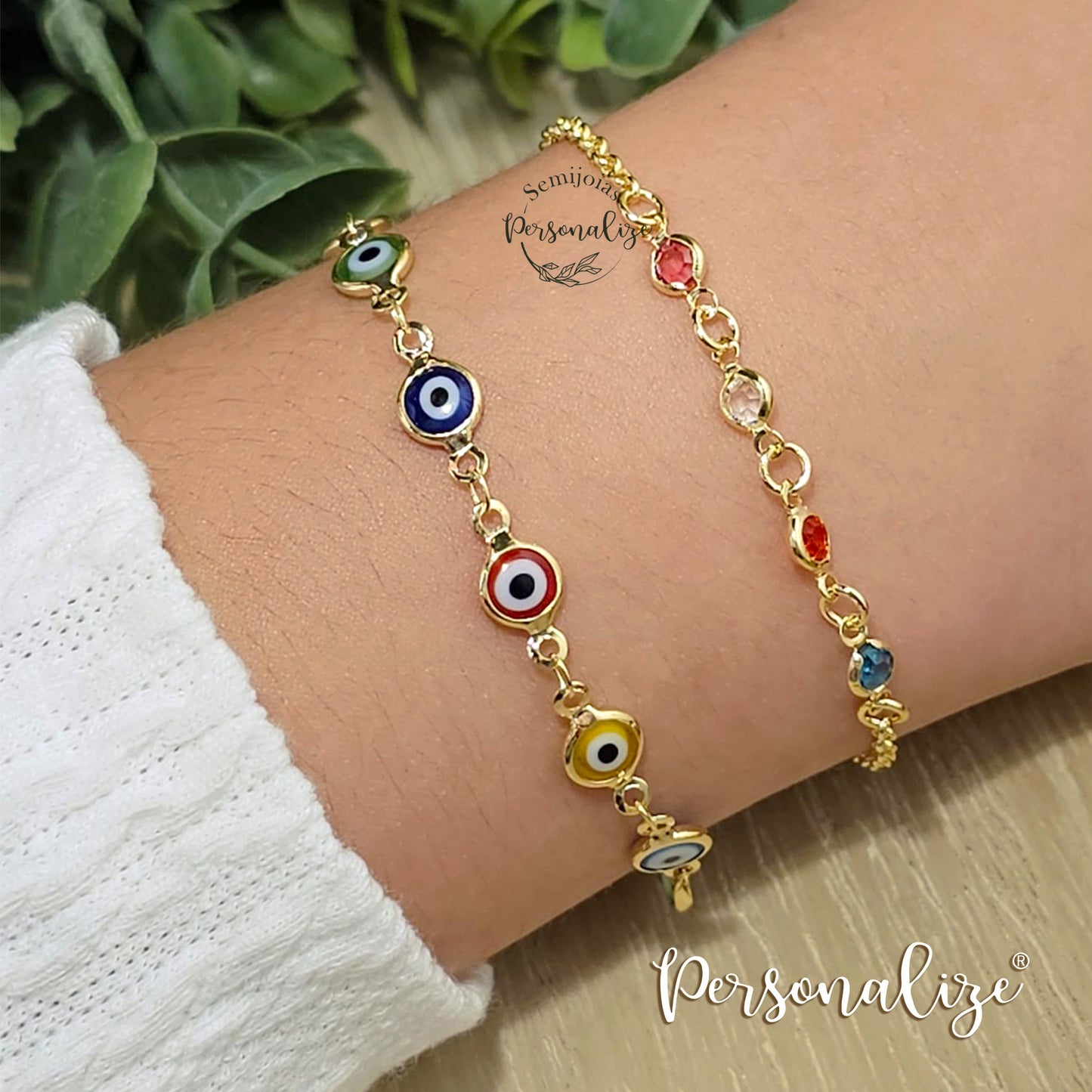 Pulseiras semijoias  "Proteção"