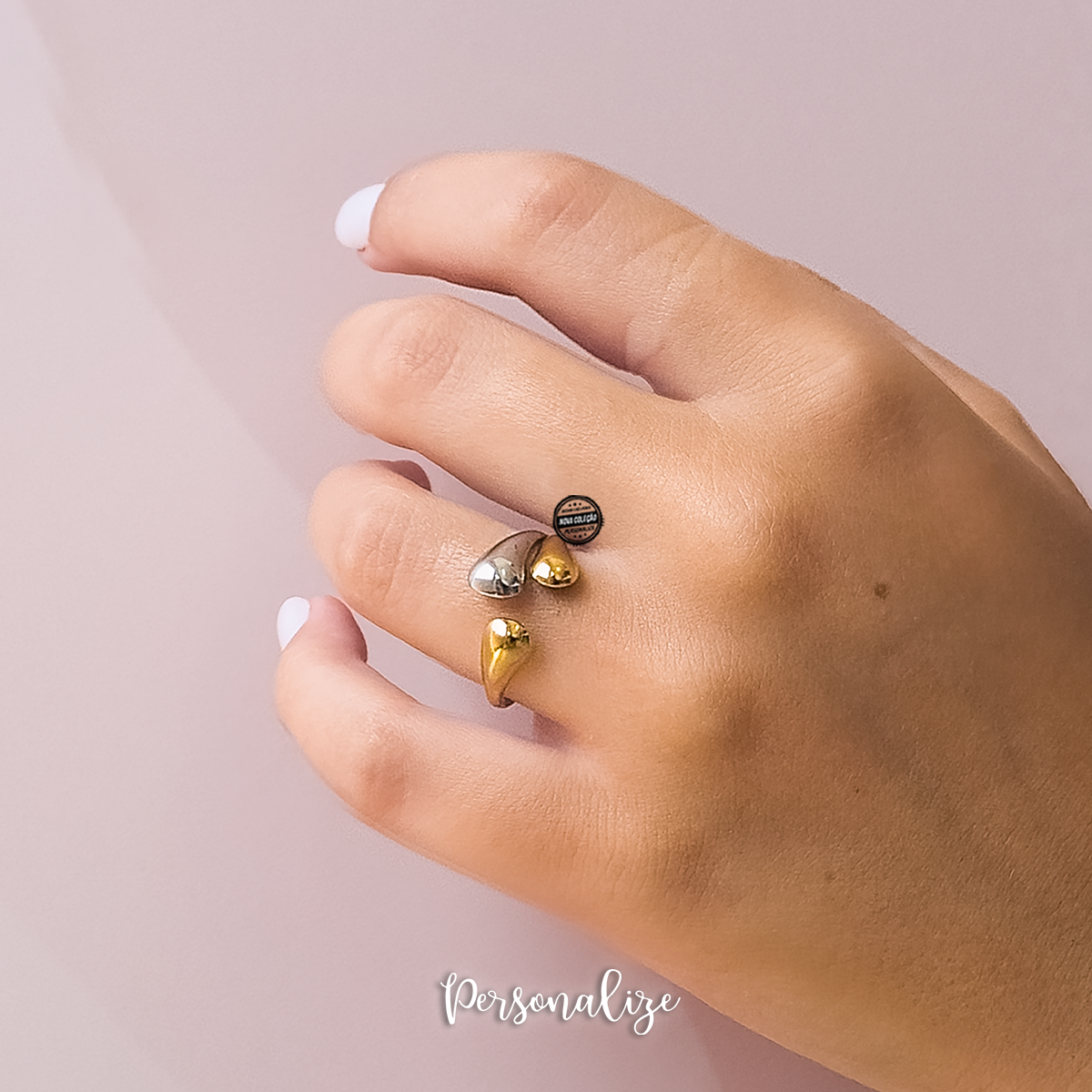 Anel ajustável gotas