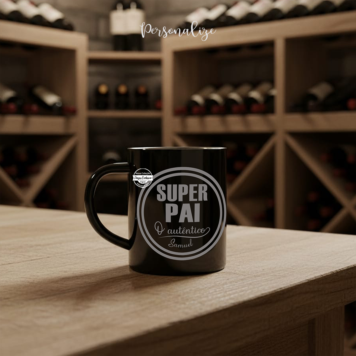 Caneca laser "Super pai"