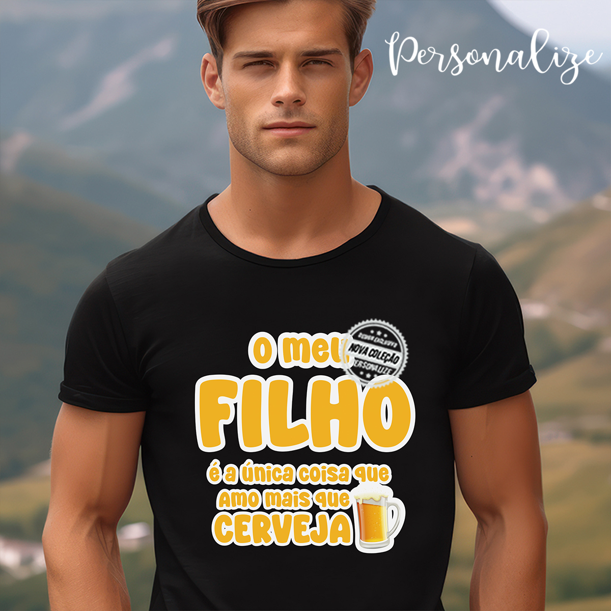 T-shirts pai e/ou filho "Cerveja"