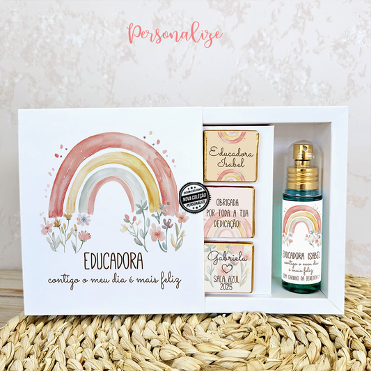 Kit napolitanas educadora "Arco-íris"