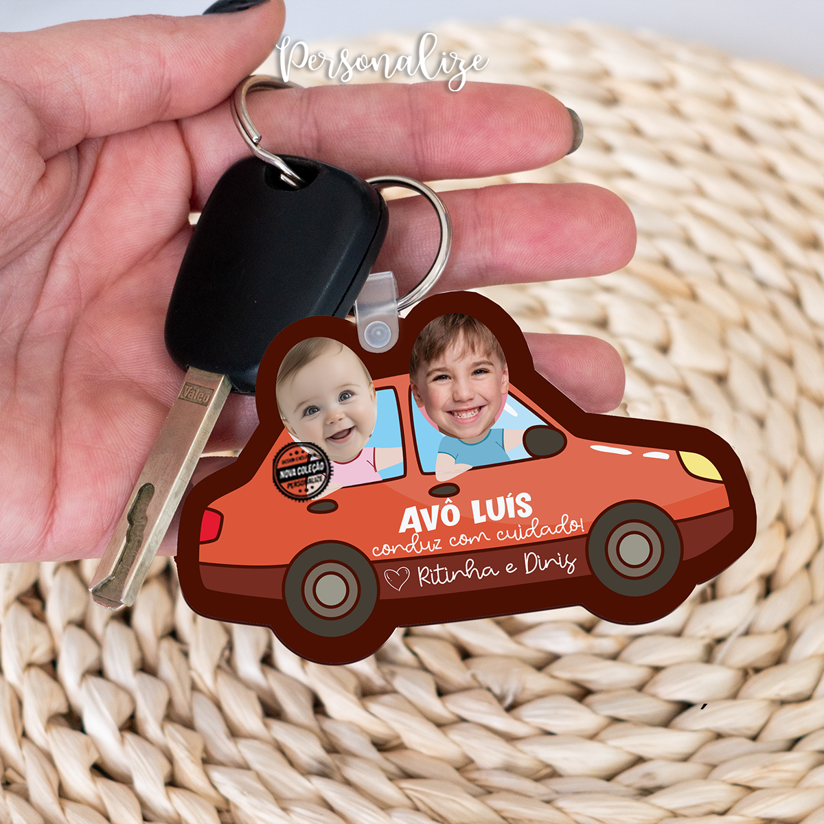 Porta-chaves carro netos "Fotografia"
