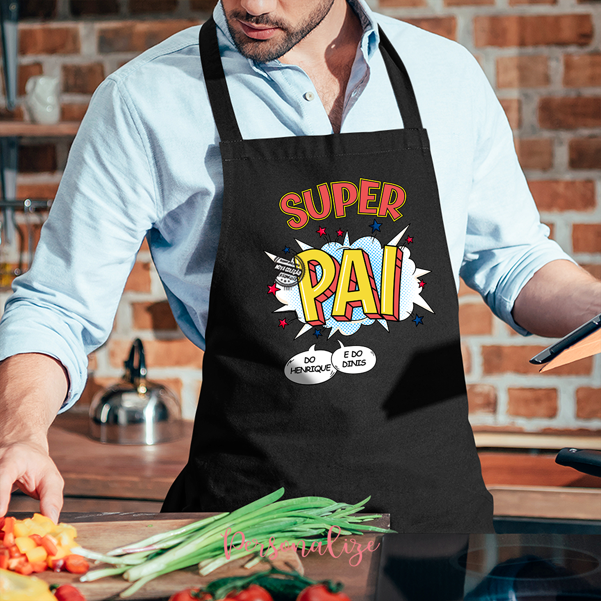 Avental BD "Super Pai"