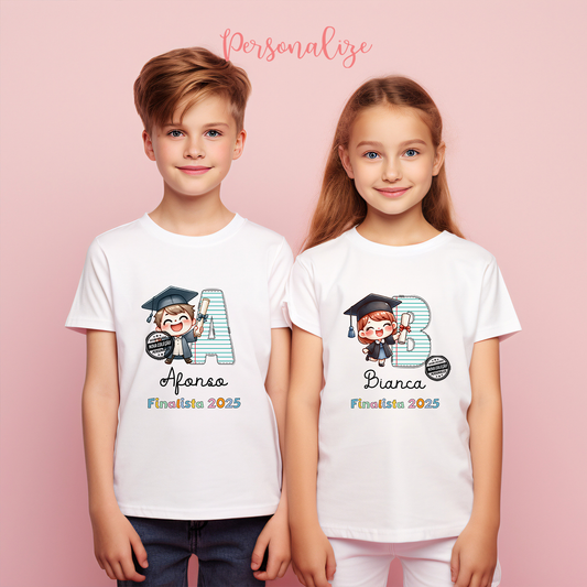 T-shirt inicial "Finalistas"
