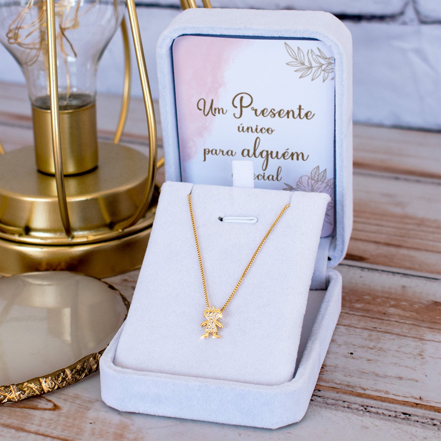 Colar semijoia Menino