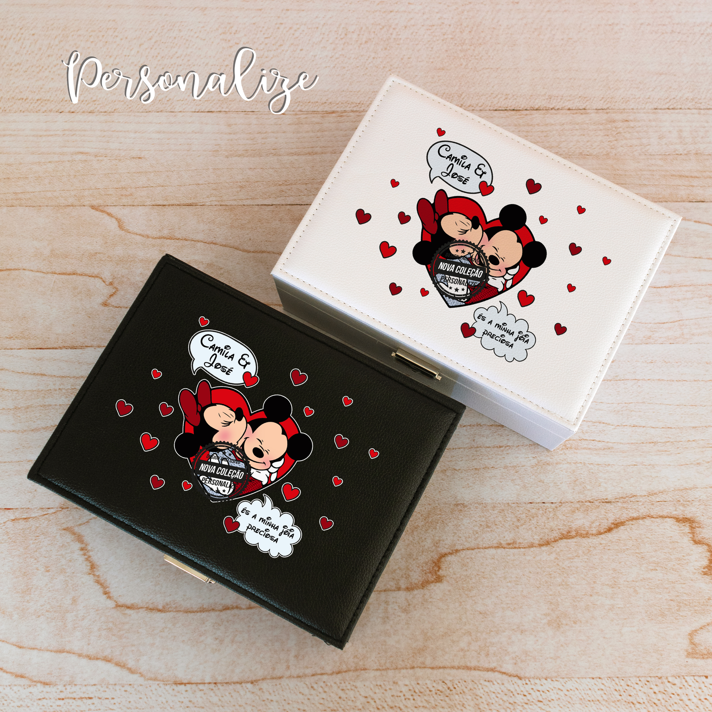 Guarda Joias "Minnie e Mickey"