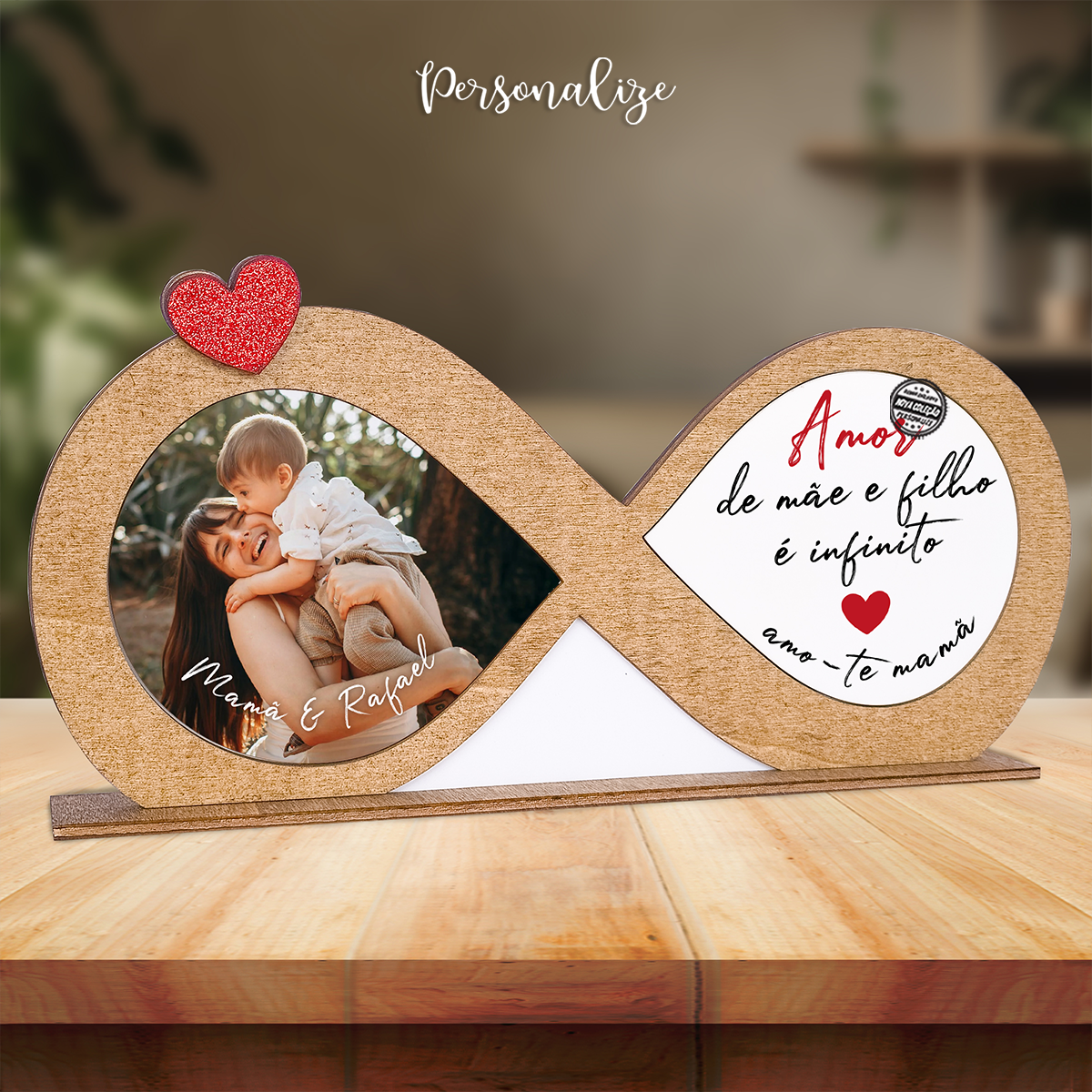 Moldura infinito "Mãe"