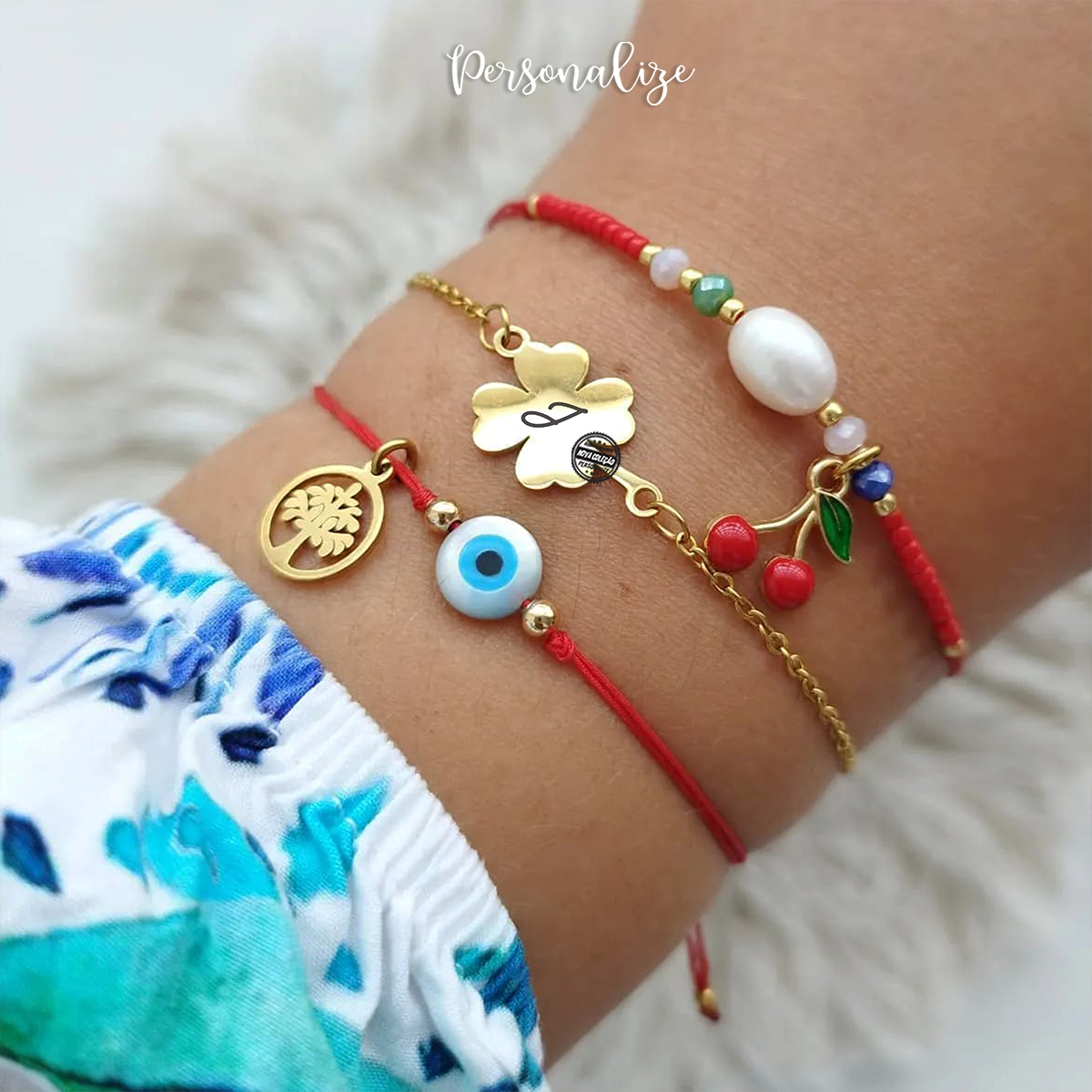 Pulseira ajustáveis "Proteção"