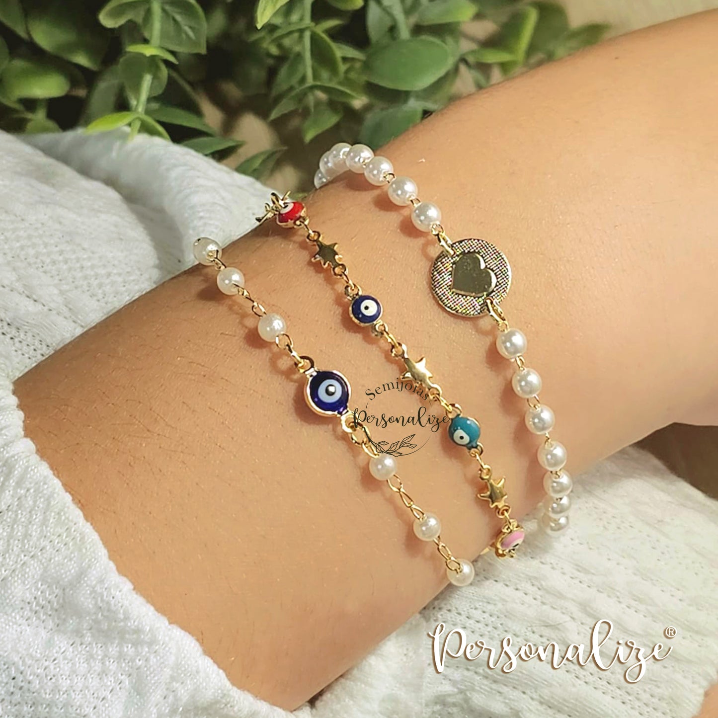 Pulseira semijoia "Elegance"