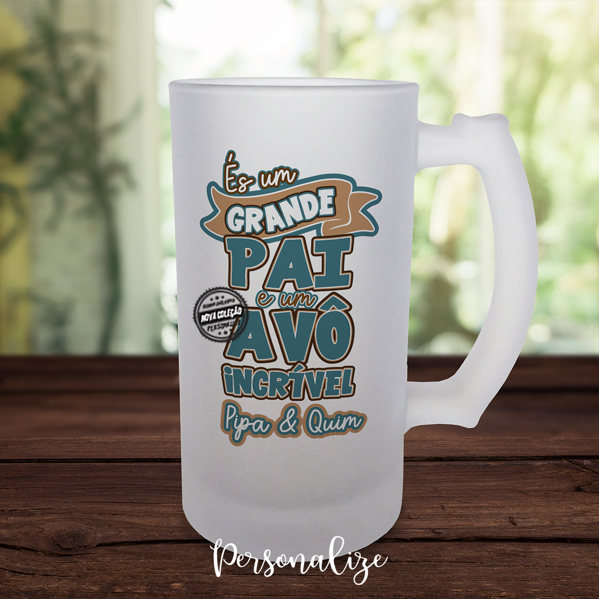 Caneca de cerveja "Pai/avô"