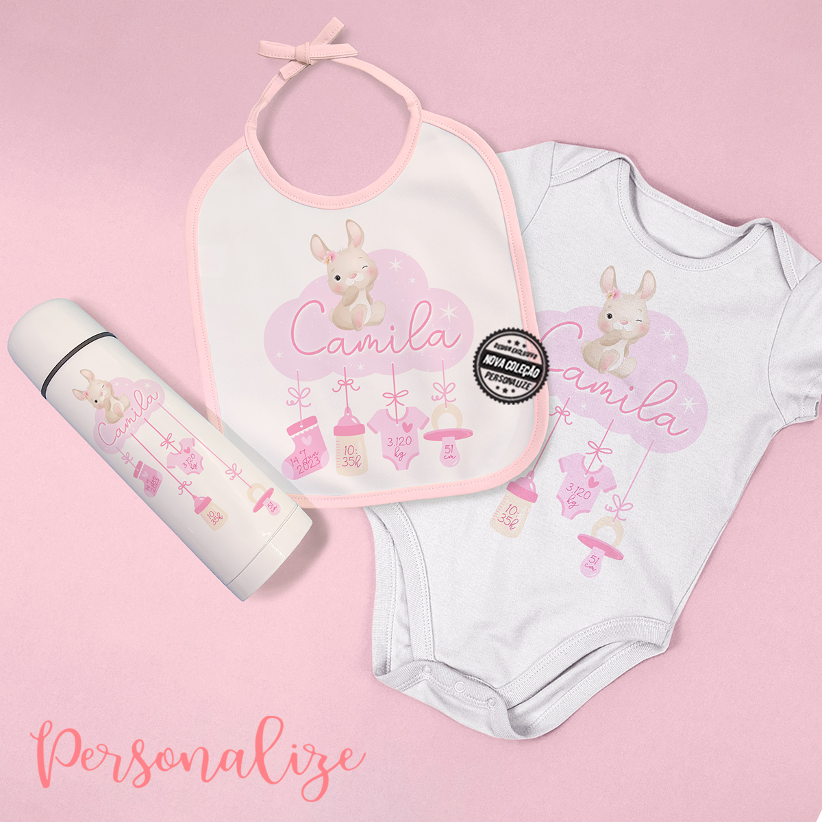 Conjunto coelhinho "Nascimento"