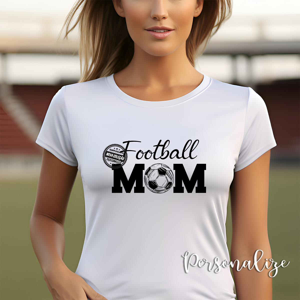 T-shirt "Football MOM"
