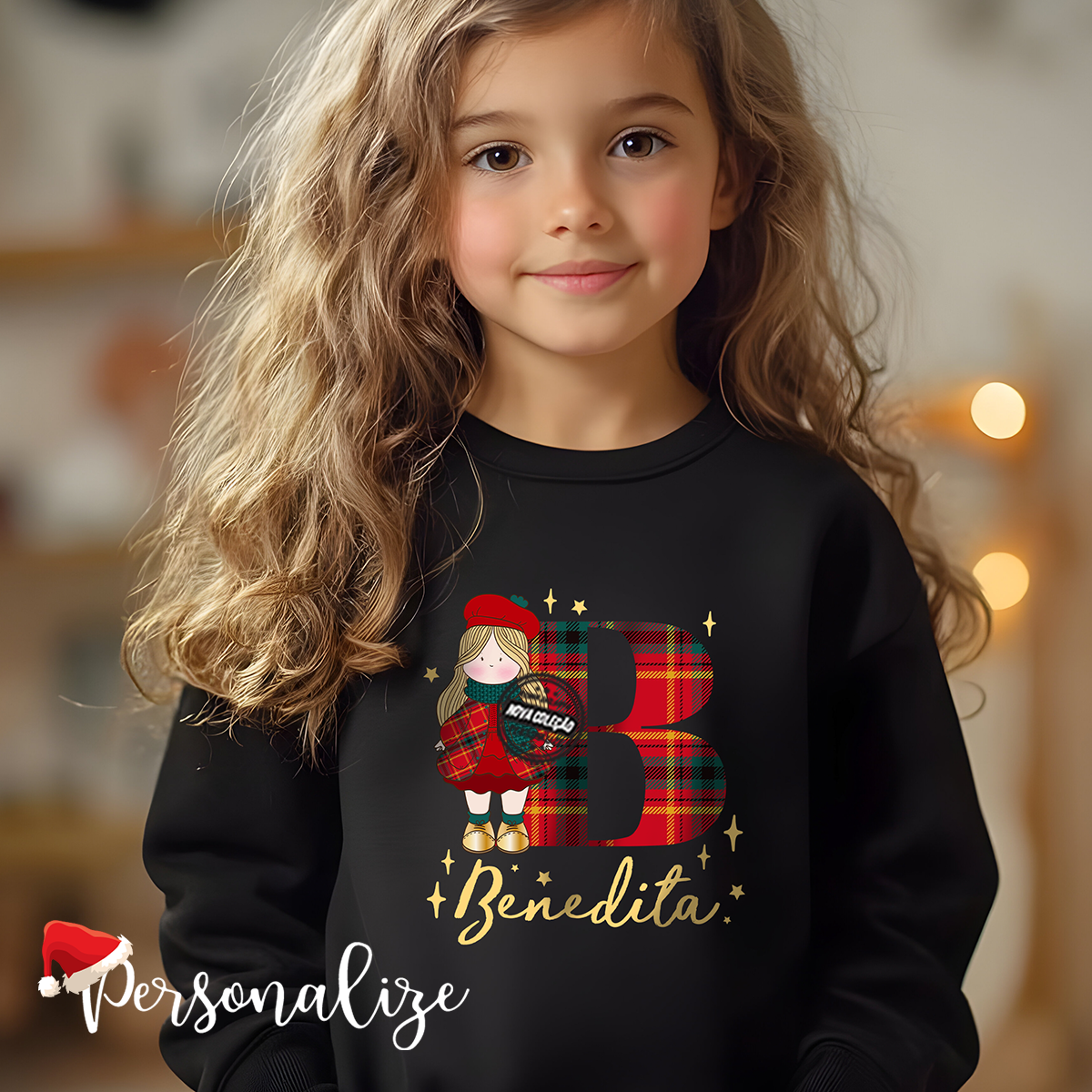 Sweat menina "Inicial"