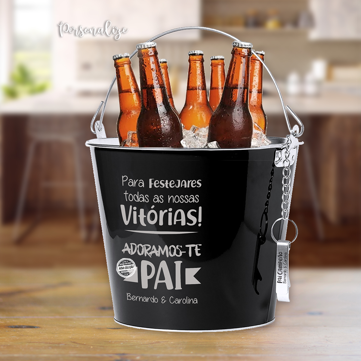 Balde " Para festejares todas as nossas Vitórias - Adoramos-te PAI "