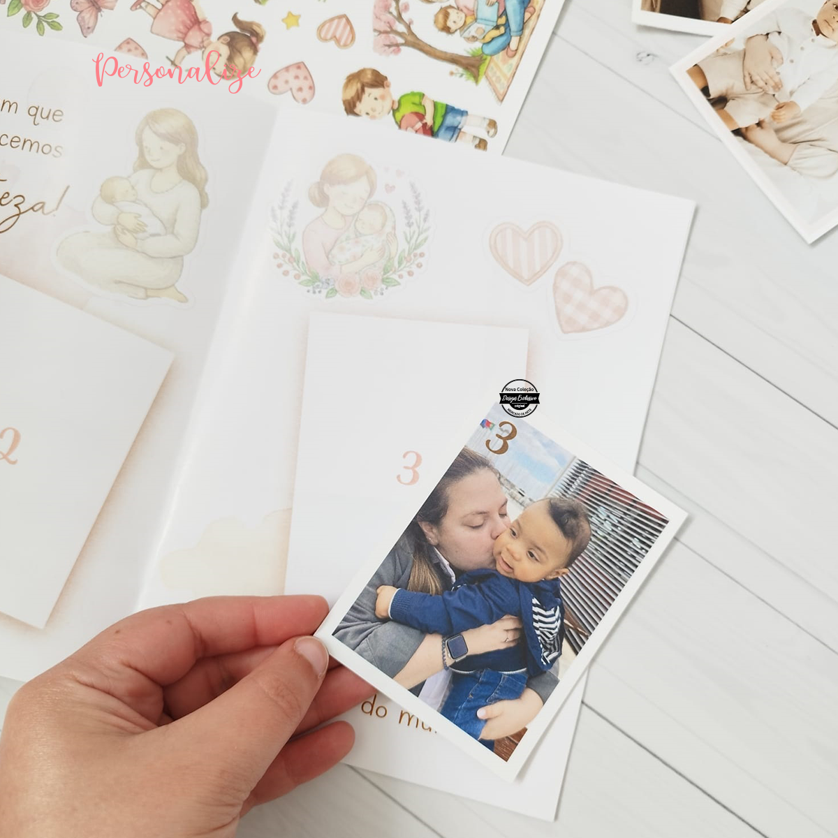 Caderneta fotografias "Melhor mãe do mundo"