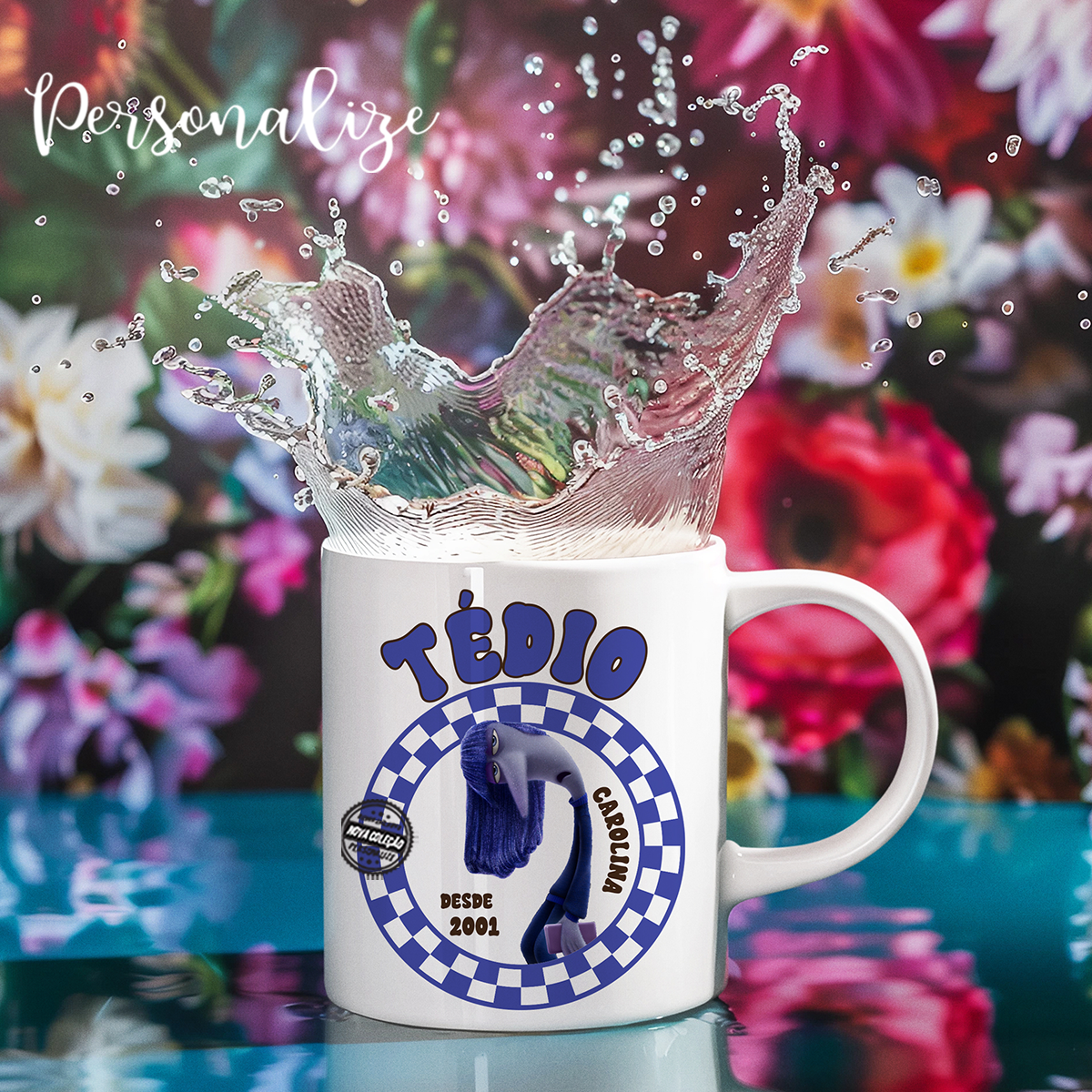 Caneca emoções "Divertidamente"
