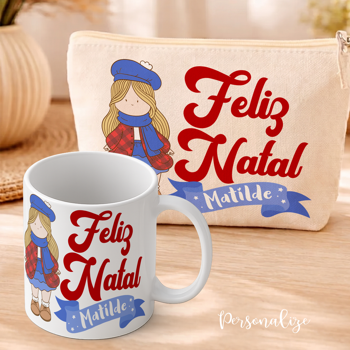 🎄✨ Neste Natal, oferece magia em cada detalhe! ❤️
Há presentes que são muito mais do que presentes… são feitos a pensar em alguém especial! 🎁
Conjunto bolsa 100% algodão + caneca com bonequinha "Feliz Natal" . Personalize com pequena frase e/ou nome que desejar. 