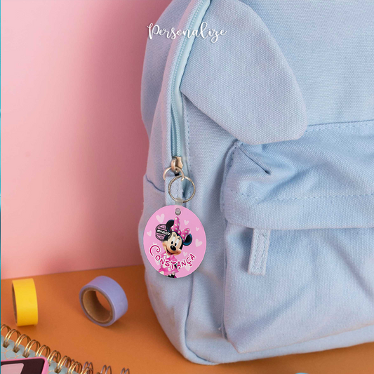 Identificar de mochila "Mickey ou Minnie"