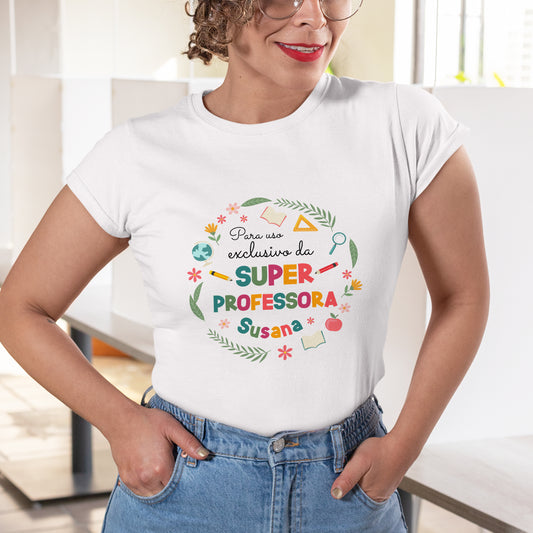 T-Shirt " Super Professora "