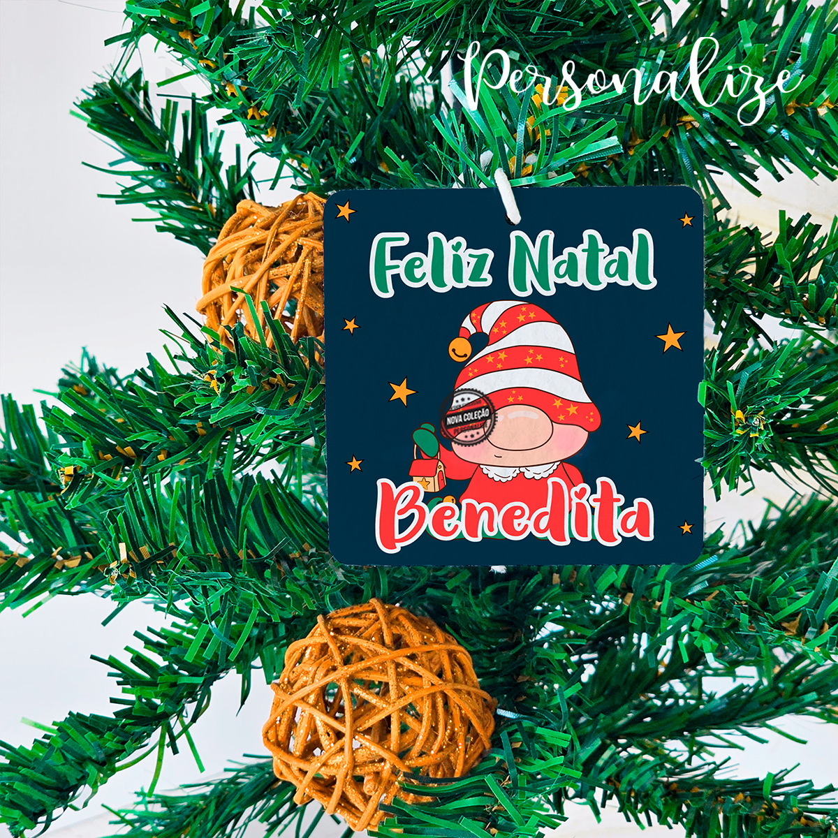 Decoração de Natal em feltro "Gnomos"