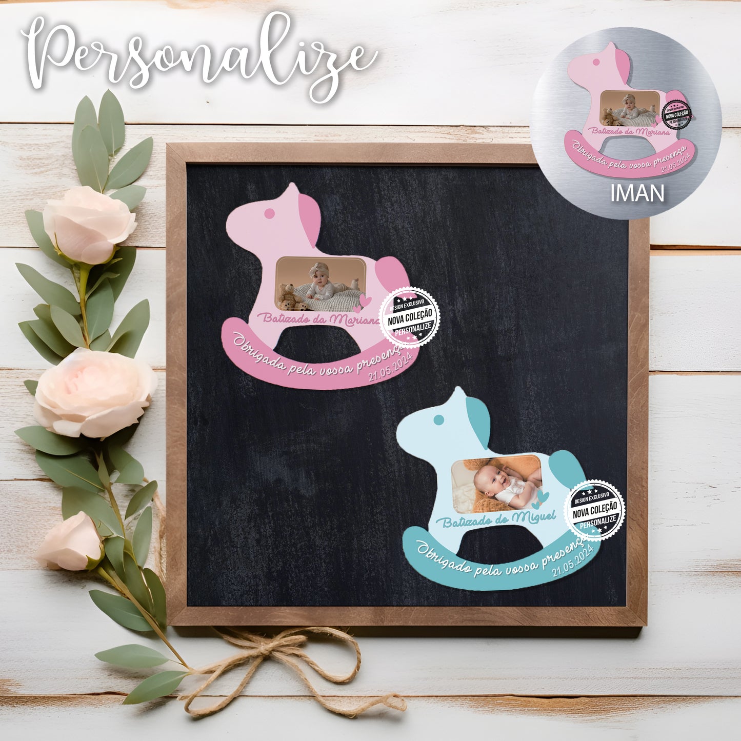 Íman cavalinho "Batizado"