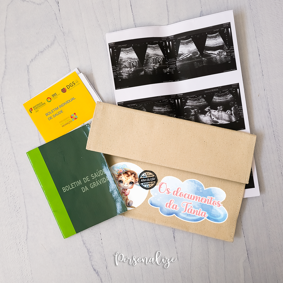 Porta- documentos "Bebé"