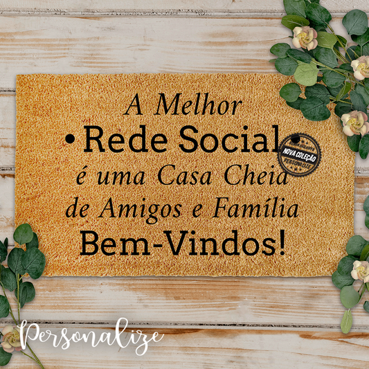 Tapete " Melhor rede social"