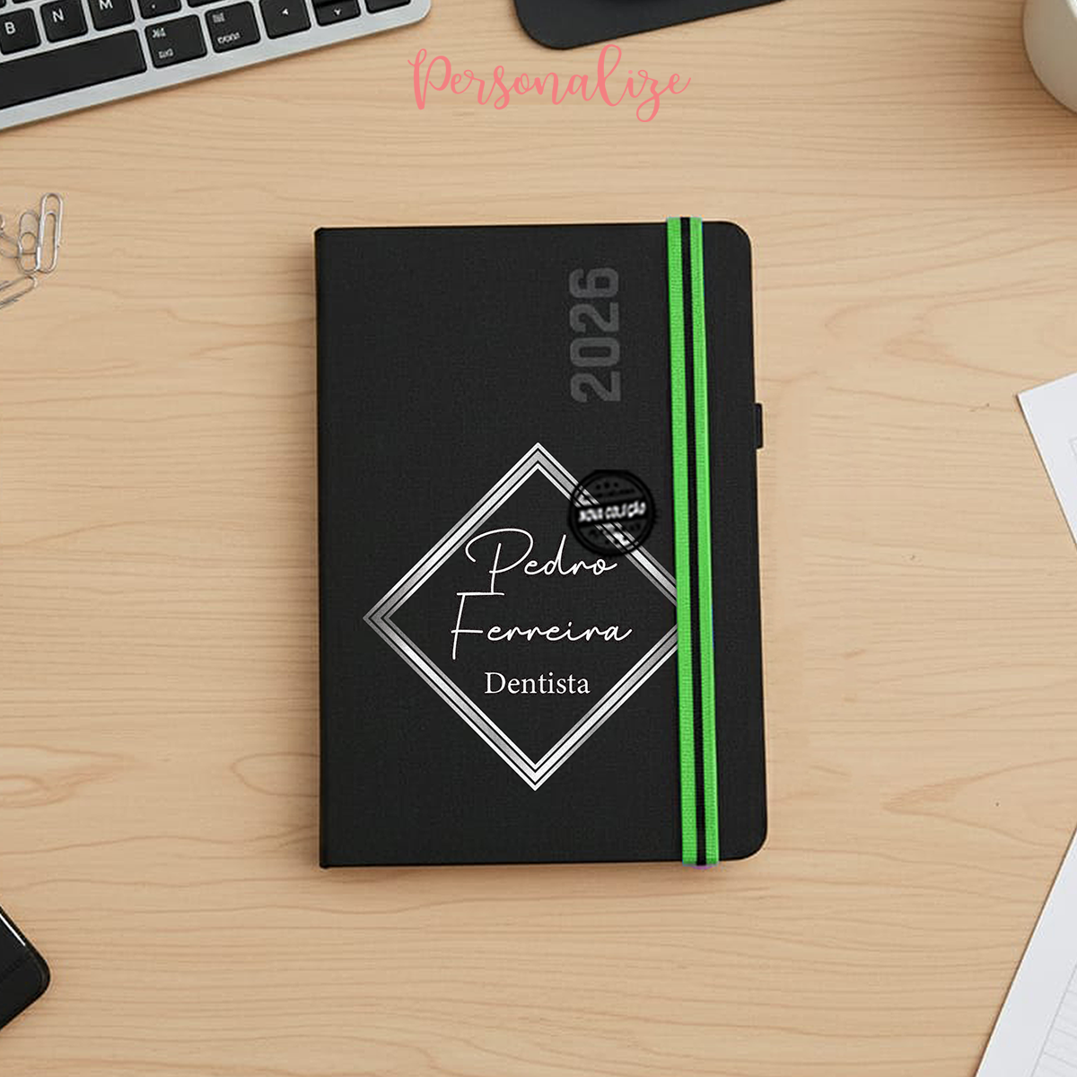 Agenda diária 2026 "Profissão"