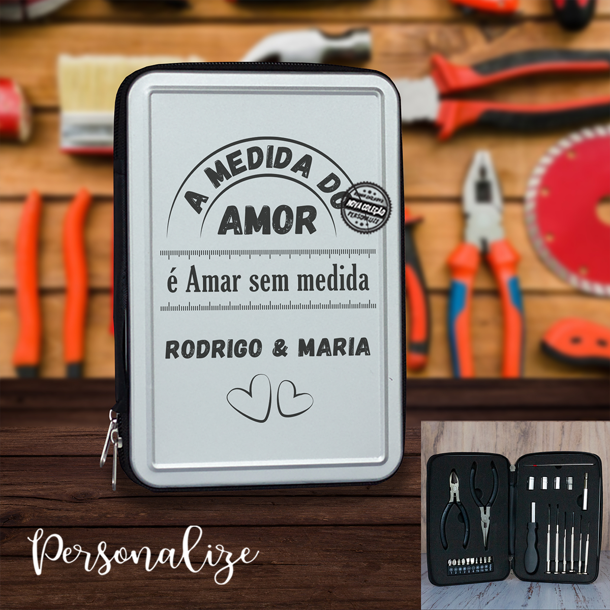 Caixa de Ferramentas "A medida do amor é amar sem medida"
