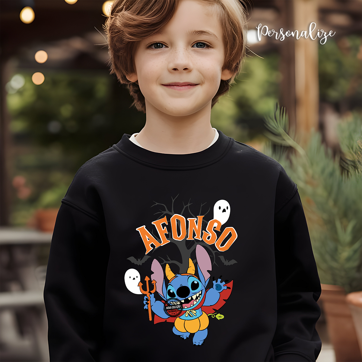 Sweat halloween "Stitch"