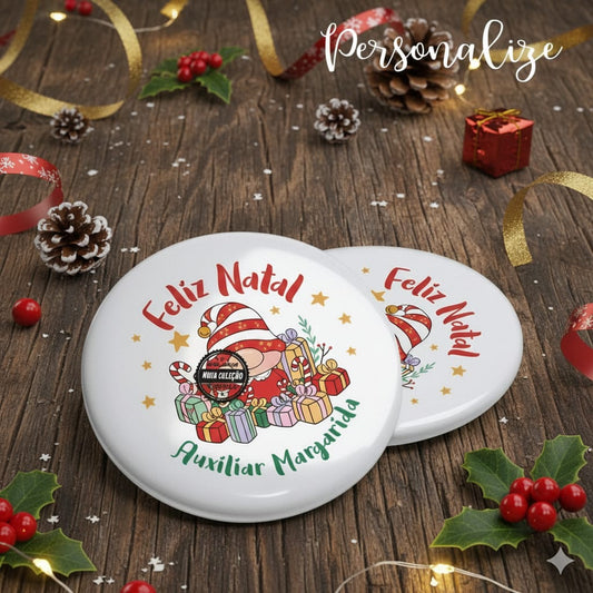 Crachá "Feliz Natal"
